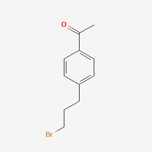 1-(4-Acetylphenyl)-3-bromopropane