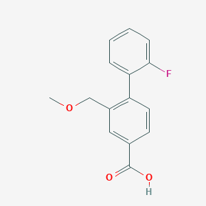 2'-Fluoro-2-(methoxymethyl)-[1,1'-biphenyl]-4-carboxylic acid