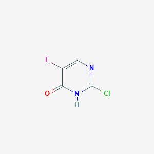 B086934 2-Chloro-4-hydroxy-5-fluoropyrimidine CAS No. 155-12-4