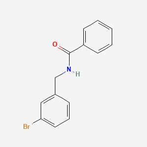 molecular formula C14H12BrNO B8693513 N-(3-bromobenzyl)benzamide 