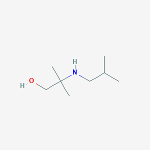2-Methyl-2-[(2-methylpropyl)amino]propan-1-ol