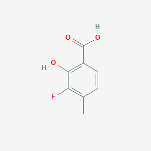 3-Fluoro-2-hydroxy-4-methylbenzoic acid