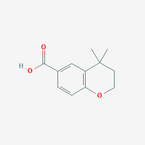 3,4-Dihydro-4,4-dimethyl-2H-1-benzopyran-6-carboxylic acid