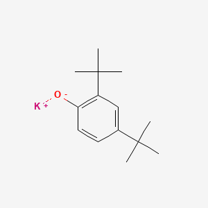 molecular formula C14H21KO B8693940 Potassium 2,4-di-tert-butylphenolate CAS No. 37408-22-3