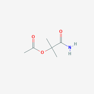 1-Amino-2-methyl-1-oxopropan-2-ylacetate