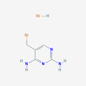 5-(Bromomethyl)pyrimidine-2,4-diamine hydrobromide