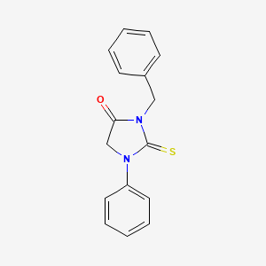 3-Benzyl-1-phenyl-2-thioxoimidazolidin-4-one