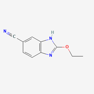 2-ethoxy-1H-benzimidazole-6-carbonitrile