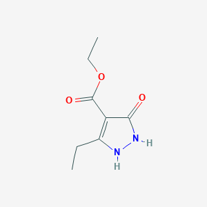 Ethyl 3-ethyl-5-hydroxy-1H-pyrazole-4-carboxylate