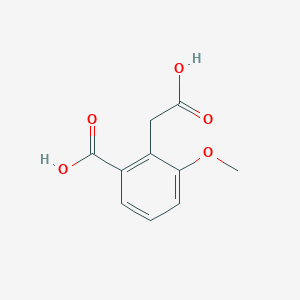 2-(Carboxymethyl)-3-methoxybenzoic acid