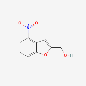 (4-Nitrobenzofuran-2-yl)methanol