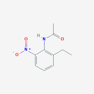 N-(2-ethyl-6-nitrophenyl)acetamide