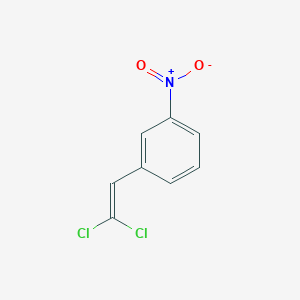 molecular formula C8H5Cl2NO2 B8694357 beta,beta-Dichloro-3-nitrostyrene 