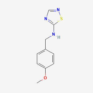 N-(4-Methoxybenzyl)-1,2,4-thiadiazol-5-amine