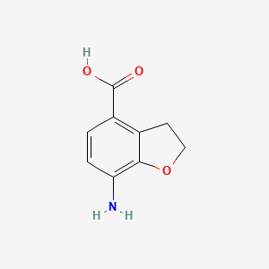 7-Amino-2,3-dihydrobenzofuran-4-carboxylic acid