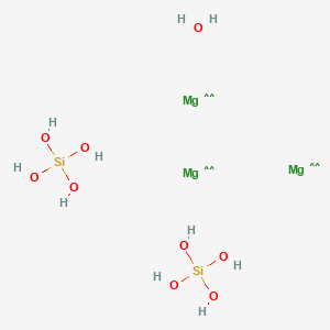 molecular formula H10Mg3O9Si2 B086946 纤蛇纹石 CAS No. 12135-86-3