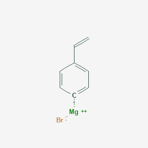 molecular formula C8H7BrMg B8694752 Magnesium, bromo(4-ethenylphenyl)- 
