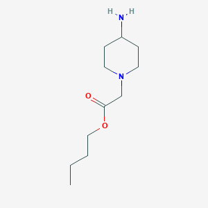 Butyl 2-(4-aminopiperidin-1-yl)acetate