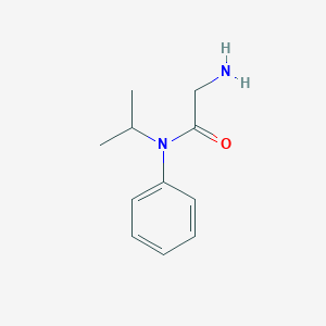molecular formula C11H16N2O B8694833 alpha-amino-N-isopropylacetanilide 