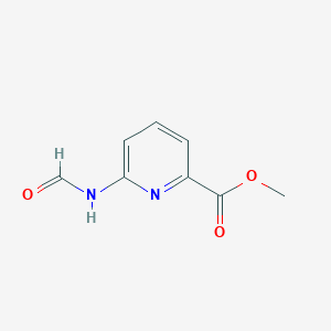 molecular formula C8H8N2O3 B8695128 Methyl 6-formamidopicolinate 