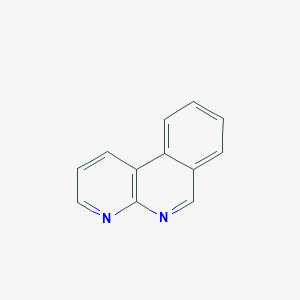 molecular formula C12H8N2 B8695149 Benzo[c][1,8]naphthyridine CAS No. 229-91-4