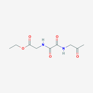 N-(Ethoxycarbonylmethyl)-N'-acetonyloxamide