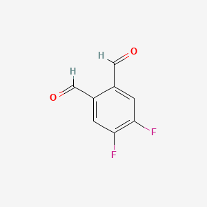 molecular formula C8H4F2O2 B8695413 4,5-Difluorophthalaldehyde CAS No. 854519-98-5