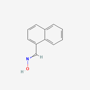 molecular formula C11H9NO B8695531 1-Naphthalenecarboxaldehyde, oxime 