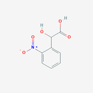 molecular formula C8H7NO5 B8695703 2-Hydroxy-2-(2-nitrophenyl)acetic acid 