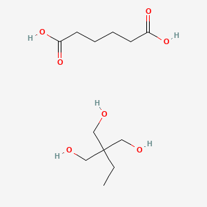 molecular formula C12H24O7 B8695731 Adipic Acid Trimethylolpropane CAS No. 28301-90-8