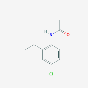 molecular formula C10H12ClNO B8695856 2'-Ethyl-4'-chloroacetanilide 