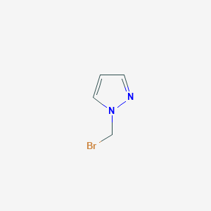 molecular formula C4H5BrN2 B8695973 1-(bromomethyl)-1H-pyrazole 
