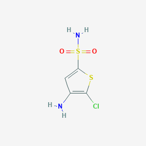 2-Thiophenesulfonamide, 4-amino-5-chloro-