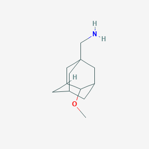 molecular formula C12H21NO B8696089 (4-Methoxyadamantan-1-YL)methanamine 