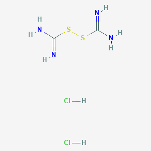 molecular formula C2H8Cl2N4S2 B086961 二盐酸甲脒二硫 CAS No. 14807-75-1