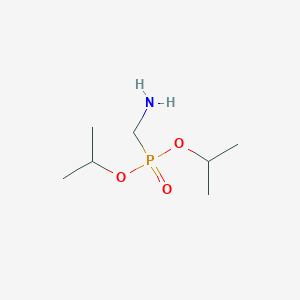 molecular formula C7H18NO3P B8696117 Dipropan-2-yl (aminomethyl)phosphonate CAS No. 86052-63-3