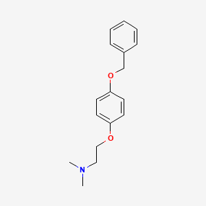 [2-(4-Benzyloxyphenoxy)ethyl]dimethylamine