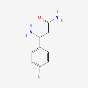 3-Amino-3-(4-chlorophenyl)propanamide