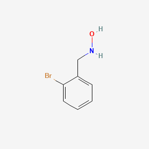 molecular formula C7H8BrNO B8696488 N-(2-bromophenylmethyl)hydroxylamine 
