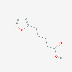 molecular formula C9H12O3 B8696495 5-(2-Furanyl)pentanoic acid 