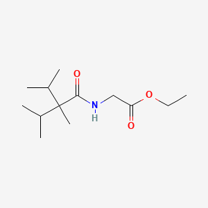 Ethyl N-(2,3-dimethyl-2-isopropyl-1-oxobutyl)glycinate