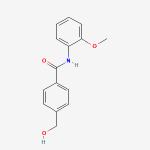 4-(hydroxymethyl)-N-(2-methoxyphenyl)benzamide