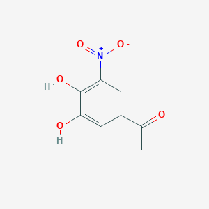 molecular formula C8H7NO5 B8696838 1-(3,4-Dihydroxy-5-nitro-phenyl)-ethanone 
