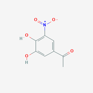 molecular formula C8H7NO5 B8696838 1-(3,4-Dihydroxy-5-nitrophenyl)ethanone 