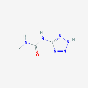 molecular formula C3H6N6O B8696876 N'-Methyl-N-(Tetrazol-5-yl) Urea 