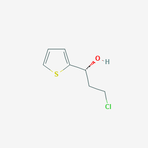 (R)-3-Chloro-1-(thiophen-2-YL)propan-1-OL