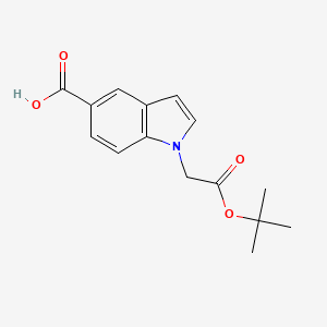 1-(2-Tert-butoxy-2-oxoethyl)-1H-indole-5-carboxylic acid