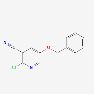 5-Benzyloxy-2-chloronicotinonitrile