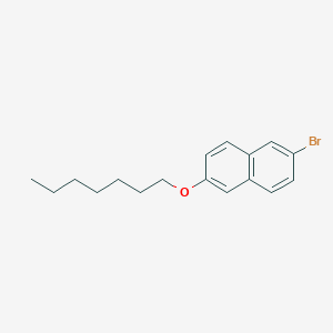 6-Bromo-2-heptyloxynaphthalene