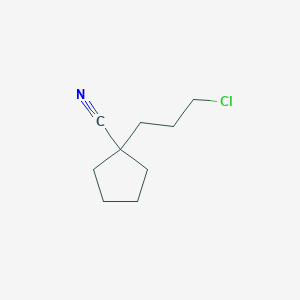 1-(3-Chloropropyl)cyclopentanecarbonitrile